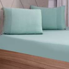 Jogo de Cama King Malha 100% Algodão Bella Cama