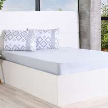 Jogo de Cama King Malha 100% Algodão Bella Cama