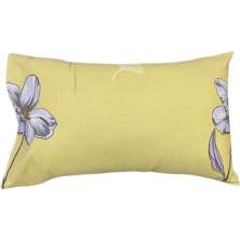 Jogo de Fronha Microfibra Estampada 47x70cm Amarelo