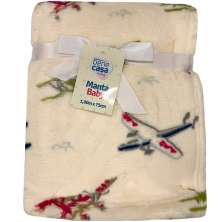 Manta Bebê Oportunity Flannel Fleece 100x75