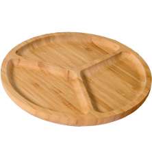 Petisqueira Redonda Bambu Tábua de Frios 20x1,7cm