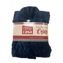 Roupão Plush Colors com Bolso Gola Xale