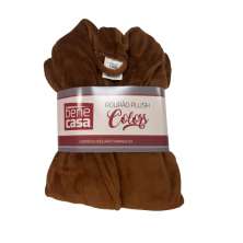 Roupão Plush Colors com Bolso Gola Xale