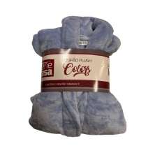 Roupão Plush Colors com Bolso Gola Xale