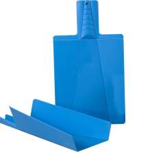 Tábua de Corte Dobrável Flexível 38x21cm Azul