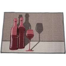 Tapete de Cozinha Colori Antiderrapante 40x60cm Wine