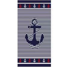 Toalha de Praia Microfibra Anti Areia New 70x140cm Anchor