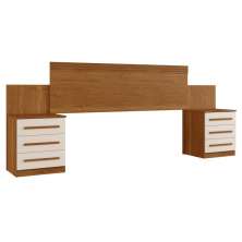 Cabeceira Imperio  Benetil Cinamomo/Off White