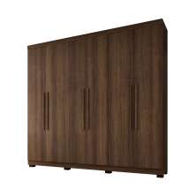 Guarda Roupa 6 Portas New Master Benetil Imbuia
