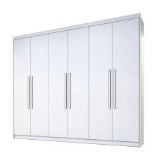 Roupeiro Veneza 6 Portas 4 Gavetas Benetil Branco