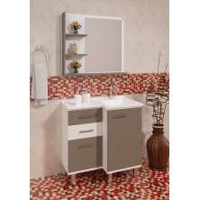 Conjunto Banheiro Berton Banho Line 80cm