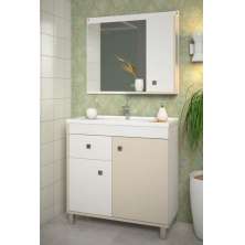 Conjunto de Banheiro Berton Gales 0,80cm br/Nude