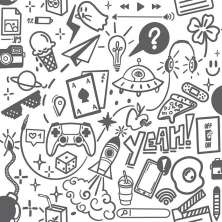 Papel de Parede Infantil SONHOS - 4251