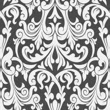 Papel de Parede Arabesco II Preto (950x52)