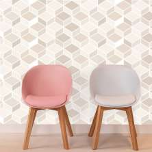 Papel de Parede Beehive Bege