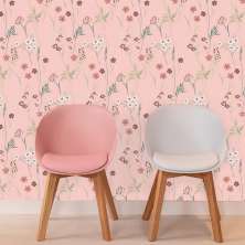 Papel de Parede Charming Rosa