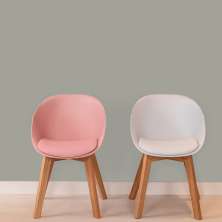 Papel de Parede Velvet Cinza