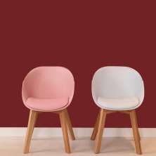 Papel de Parede Velvet Vinho