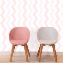 Papel de Parede Wave Rosa