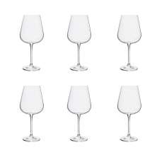 Kit com 6 Taças de Água Ardea Transparente 670 ml