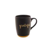 Caneca Grateful Preta 340ml