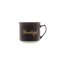 Caneca Thankful Preta 660ml