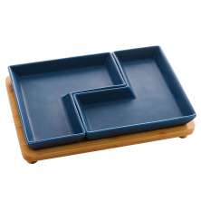 Conjunto de Pestiqueira Matt Azul 23 cm