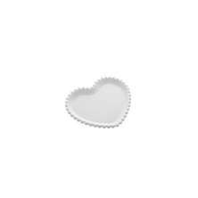 Conjunto de Pratos Beads Branco 15 cm