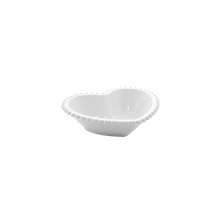 Saladeira Beads Branca 15x18 cm