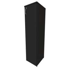 Armário de Escritório Corp 1 PT Preto 160 cm