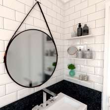 Conjunto com 3 Prateleiras Deven Branco 30 cm