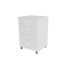 Gaveteiro Natus 4 GV Branco