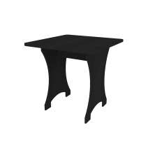 Mesa Infantil Quadrada KitCubos Preta