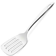 Espátula De Inox Para Cozinha Espatula Perfurada Culinária Brinox