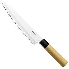 Faca Cheff 8" Aço Inox Linha Samurai Cabo Polietileno Brinox
