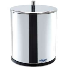 Lixeira Inox Com Tampa Brinox Lixeira Para Banheiro Cozinha