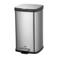 Lixeira com Pedal e Balde Frame Inox 20 L