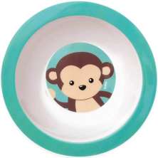 Tigela para Bebê Animal Fun Buba Macaquinho 16,5cm Bowl Infa