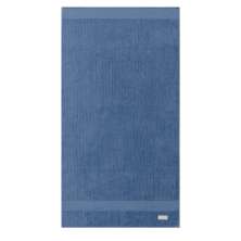 Toalha banho fio penteado Azul - Padrão Buddemeyer