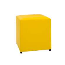 Puff Studio Quadrado Amarelo