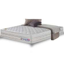 Colchão Queen com Molas Ensacadas Cama inBox Wonderful Branco 158x198x32
