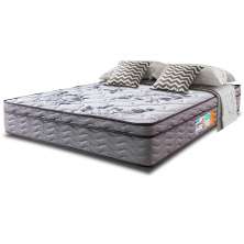 Colchão Casal Ortopédico 138x188x28 One Face Espuma D45 Cinza