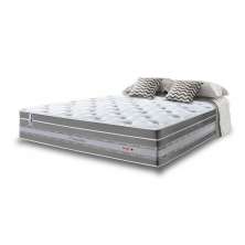 Colchão King de Molas Ensacadas Cama inBox Select Euro Soft 193x203x32 Cinza