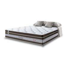 Colchão Queen de Molas Ensacadas Cama inBox Select Euro Soft 158x198x32 Café
