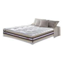 Colchão Queen de Molas Ensacadas D33 Cama inBox Select Firme 158x198x32 Bege
