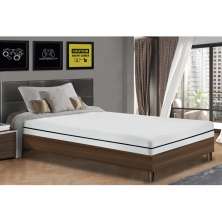 Colchão Solteiro D28 Safe Personal Impermeável Cama inBox 88x188x16 Branco