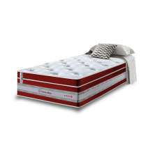 Colchão Solteiro de Molas Ensacadas Cama inBox Select Euro Soft 88x188x32 Vermelho