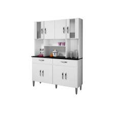 Cozinha Compacta 8 Portas 2 Gavetas Ventura CHF Moveis Branco
