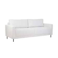 Sofá Estofado Elite 2 Lugares 200 cm Linho Off White - 58735