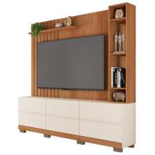 Estante Home Para TV até 70 Polegadas Space Marrom Caemmun